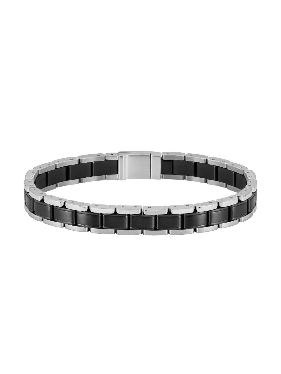 Boss Mens Stainless Steel Metal Links Essentials Bracelet 1580665