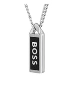 Boss Mens Stainless Steel Kassy Emblem Chain 1580677