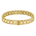 Boss Mens Gold Stainless Steel Candor Bracelet 1580753
