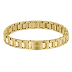 Boss Mens Gold Stainless Steel Candor Bracelet 1580753