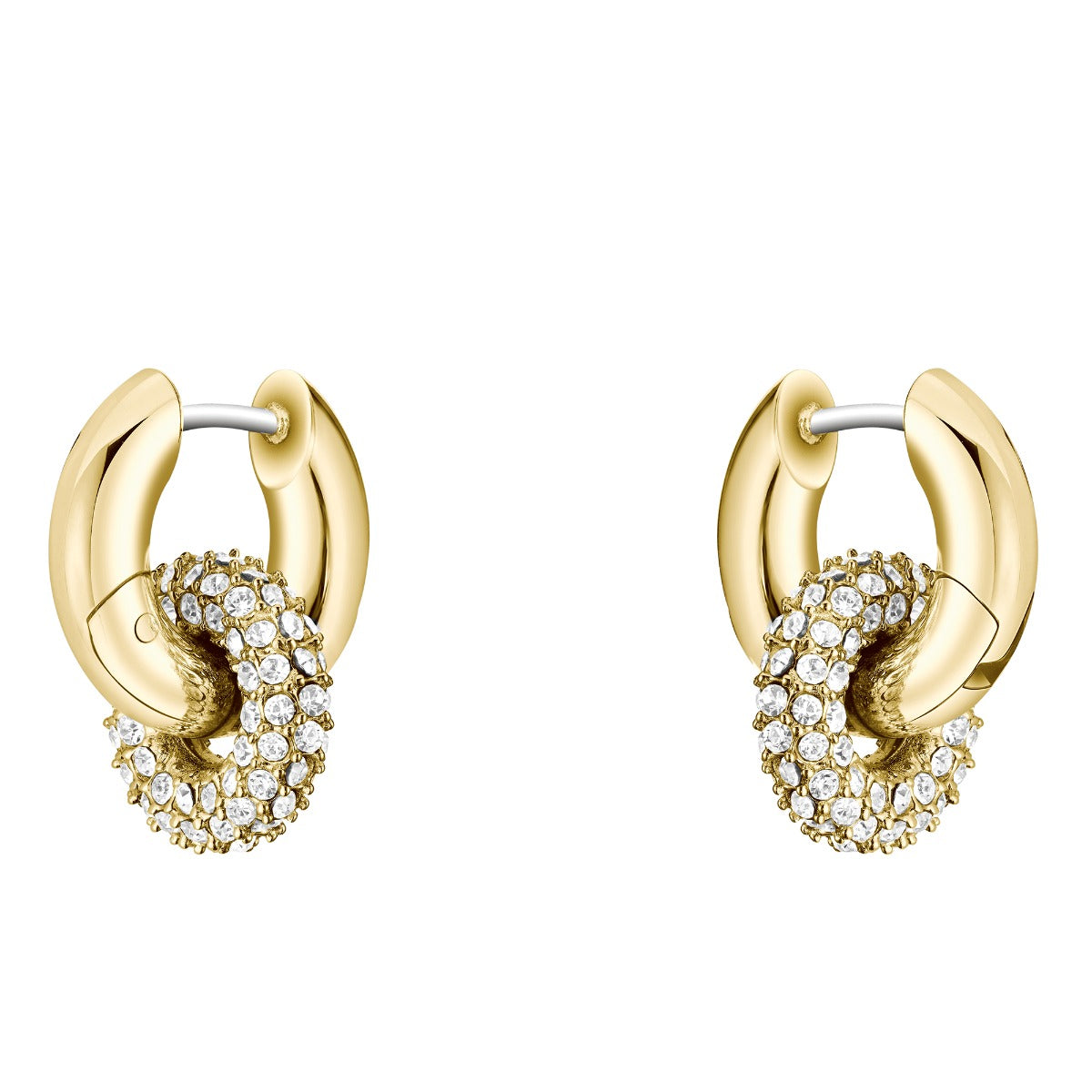 Boss Ladies Gold Stainless Steel Live Precious Earrings 1580759