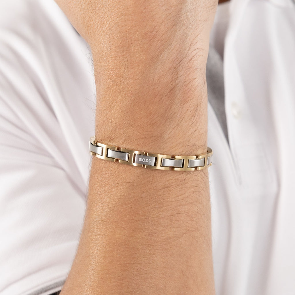 Boss Mens Stainless Steel Nolan Bracelet 1580793