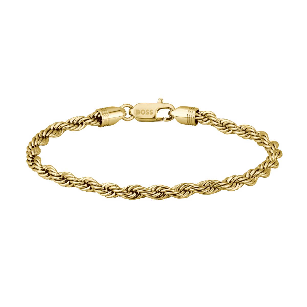 Boss Gold Stainless Steel Chain Myles Bracelet 1580810M