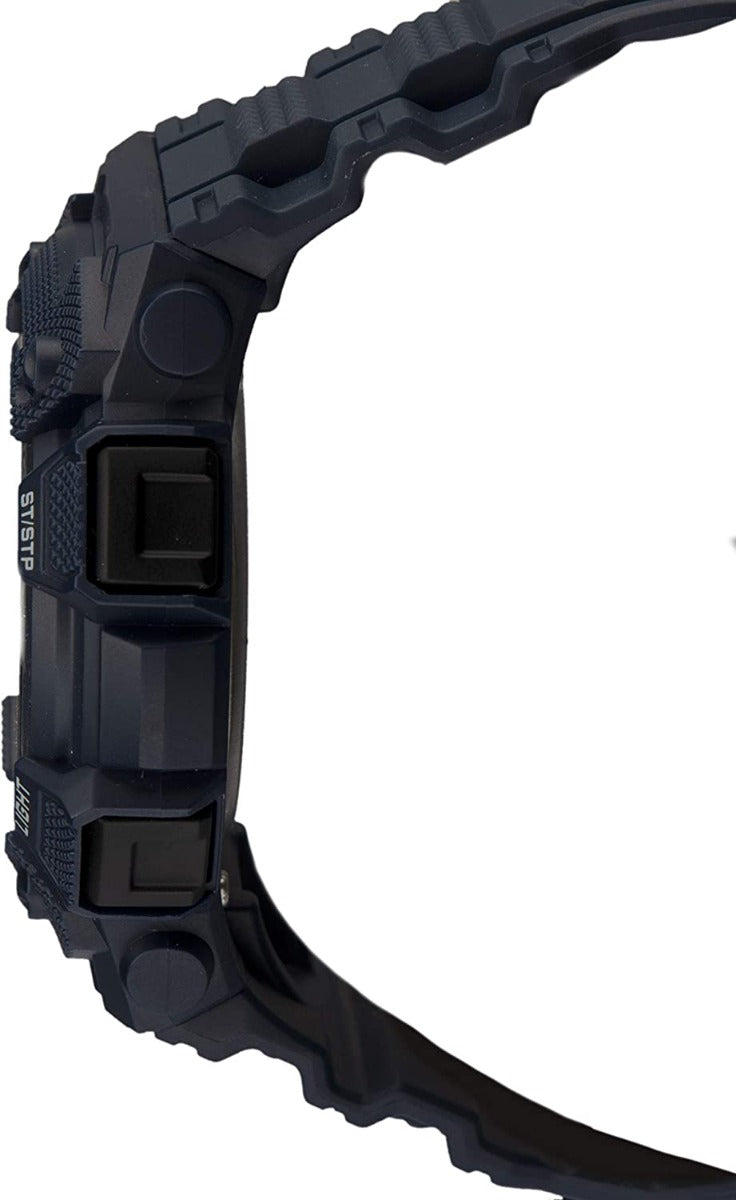 Sekonda Mens Digital Watch with Blue Resin Strap 1677E