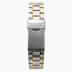 Sekonda Mens Watch with Grey Sunray Dial and Two Tone Bracelet 1706