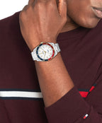 Tommy Hilfiger TH 85 Mens Automatic Watch with White Dial 1710551