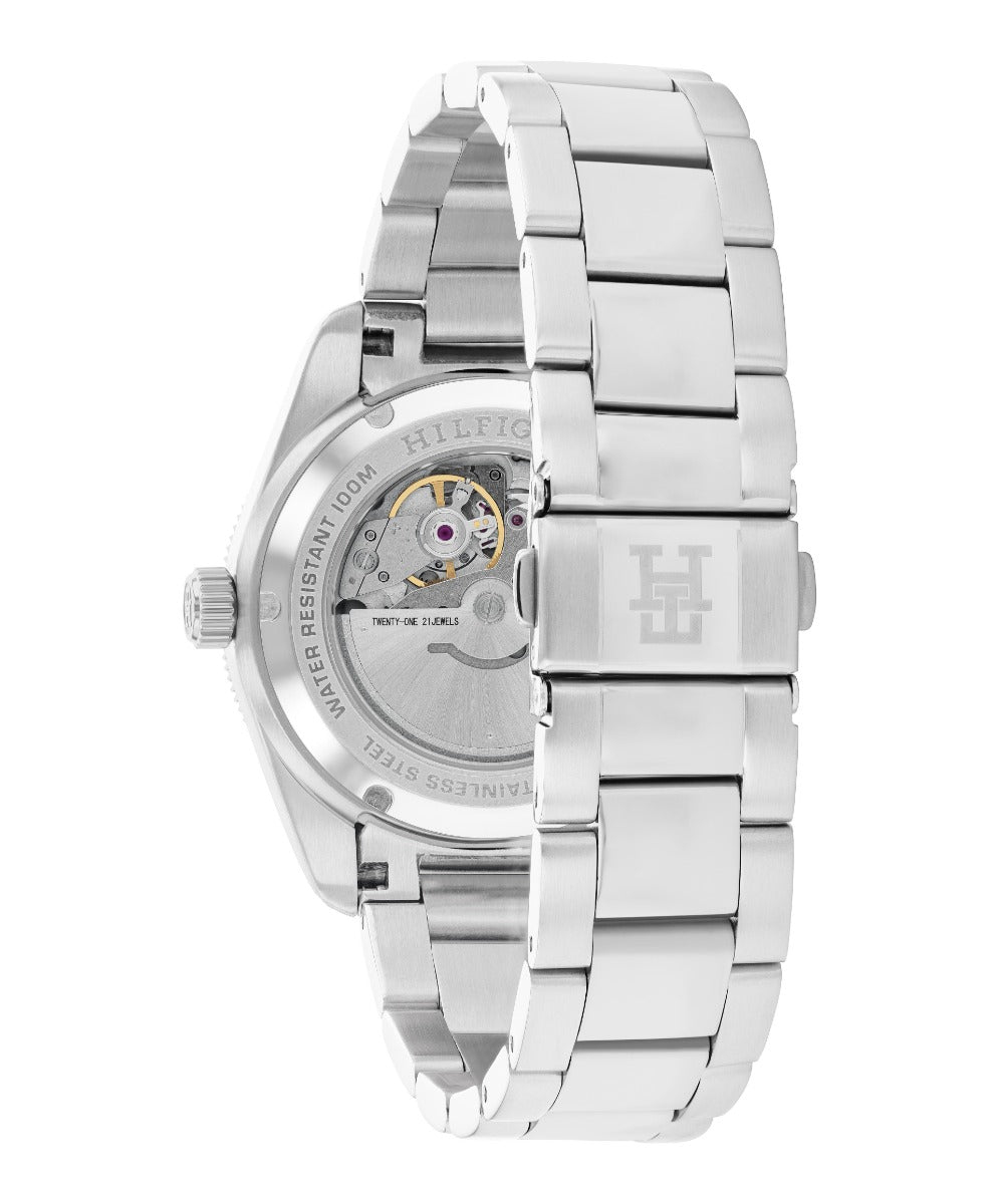 Tommy Hilfiger TH 85 Mens Automatic Watch with Blue Dial 1710591