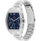 Tommy Hilfiger Th-Oxford Mens Watch with Blue Dial and Silver Strap 1710763