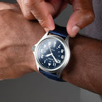 Sekonda Mens Watch with Blue Dial and Blue Nylon Strap 1715