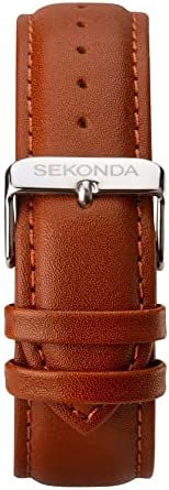 Sekonda Mens Watch with Brown Dial and Brown Leather Strap 1726
