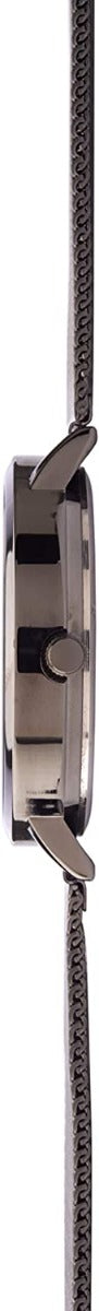 Gwylio Dynion Sekonda gyda Deial Glas a Strap Milanese Gunmetal 1728