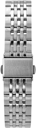 Sekonda Mens Watch with Black Dial and Silver Bracelet 1928