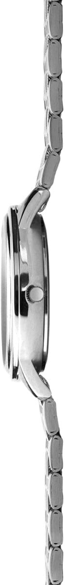 Sekonda Mens Watch with Black Dial and Silver Bracelet 1928