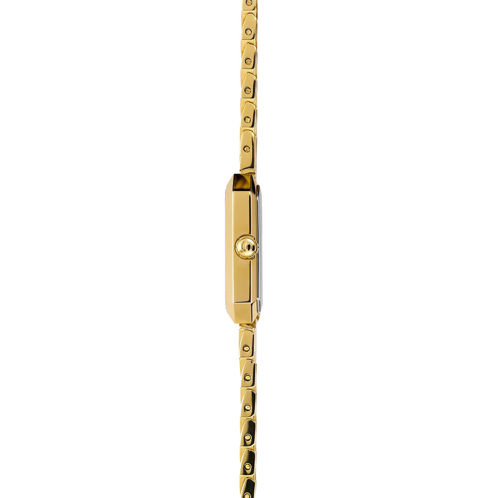 Herbelin Octogone Ladies Watch with Mother of Pearl Dial and Gold Bracelet 17446BP19