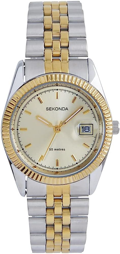 Sekonda Mens Watch with Two Tone Bracelet 1745