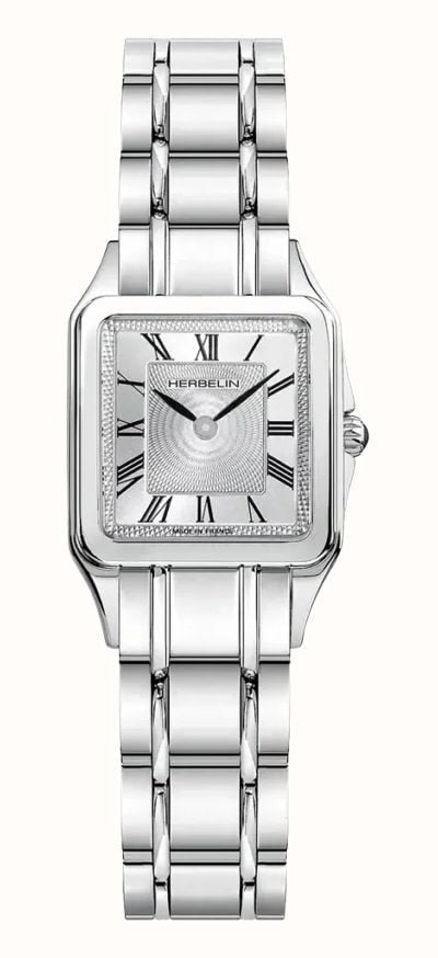 Herbelin Luna Ladies Watch with Silver Dial and Silver Bracelet 17457B01