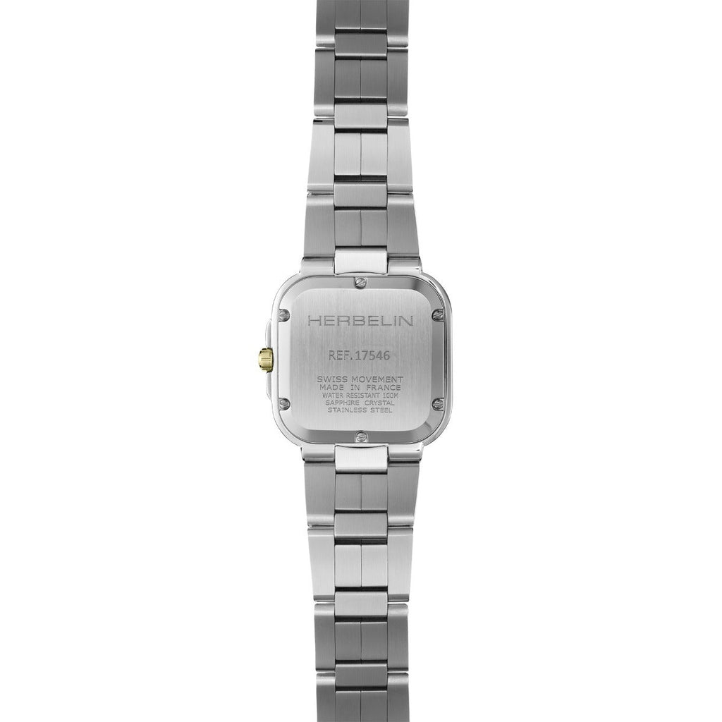 Herbelin Cap Camarat Ladies Watch with Mother of Pearl Dial and Two Tone Bracelet 17546BT1N89