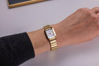 Herbelin Octogone Ladies Watch with Mother of Pearl Dial and Gold Bracelet 17556BP1N19