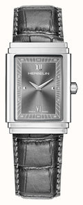 Herbelin Art Deco Mens Watch with Grey Dial and Grey Strap 17567AP04GR