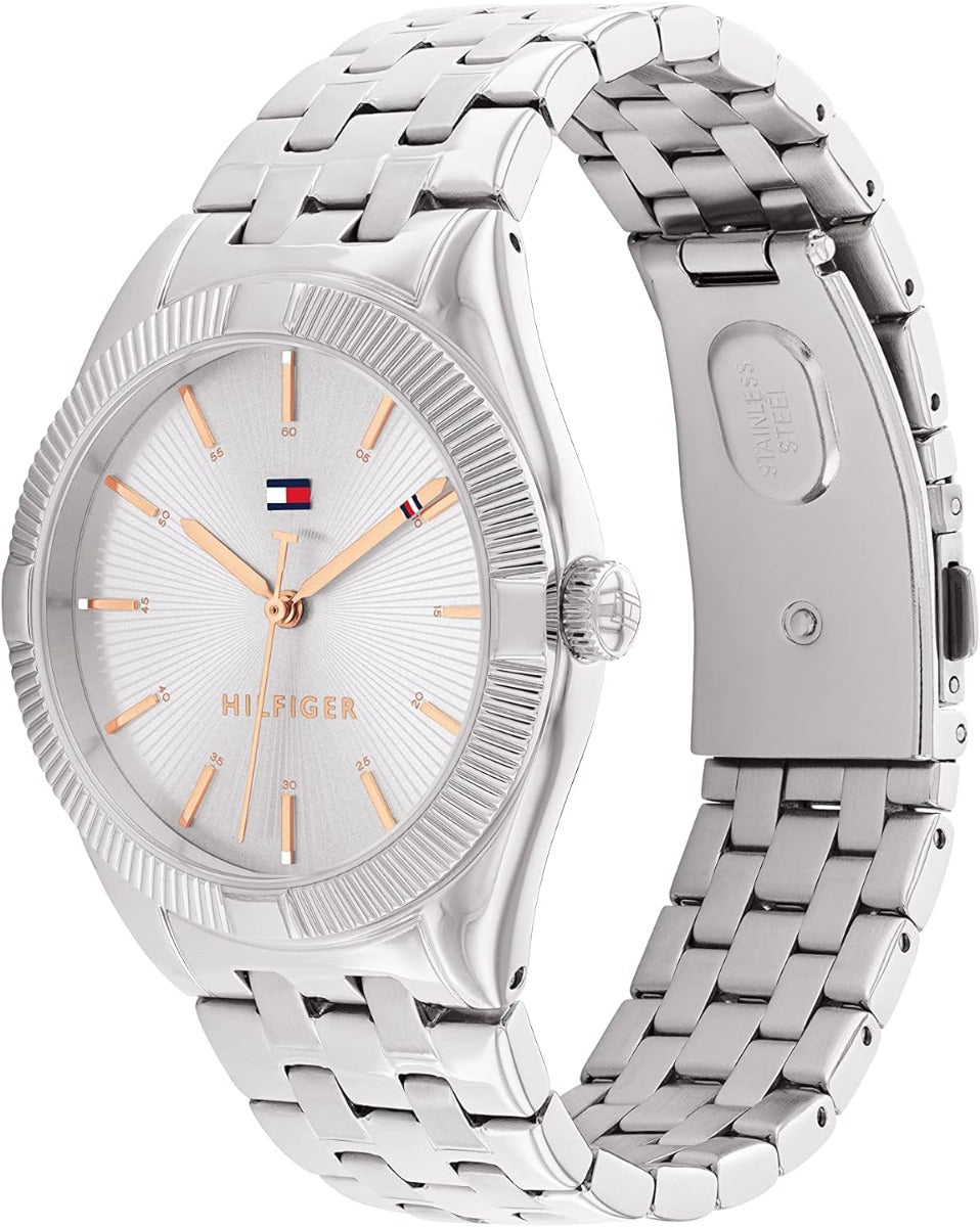 Tommy Hilfiger Natalie Ladies Watch with Silver Sunray Dial 1782548