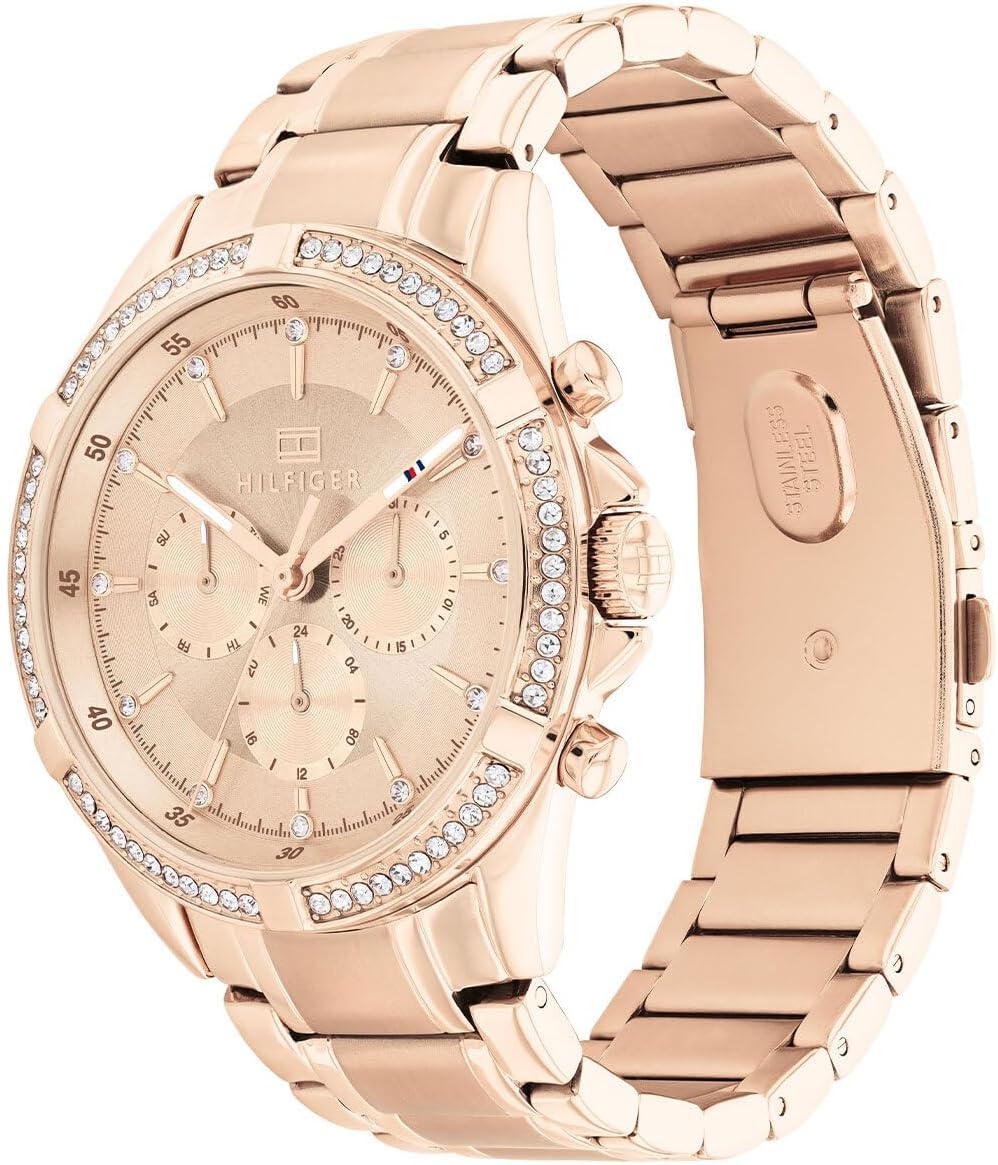 Tommy Hilfiger Kenzie Ladies Watch with Rose Gold Dial 1782558