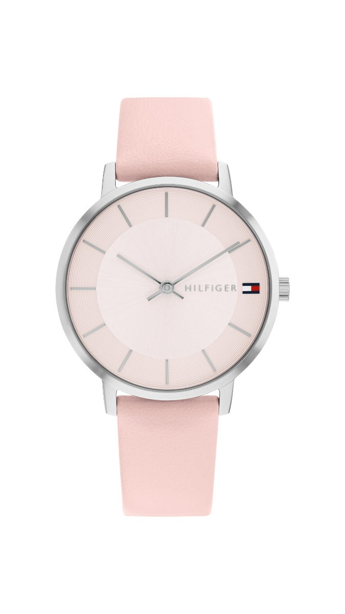 Tommy Hilfiger Pippa Gwylio i Fenywod gyda Deial Pinc 1782670