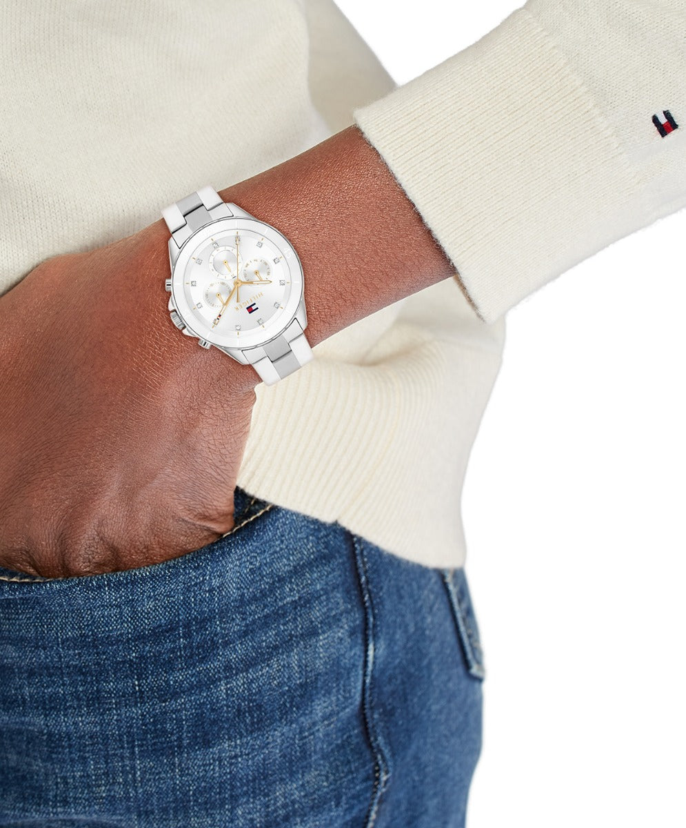 Tommy Hilfiger Mellie Ladies Watch with White Dial 1782707