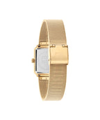 Tommy Hilfiger Tea Tank Ladies Watch with Green Dial and Gold Strap 1782791