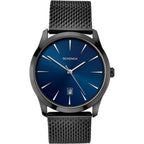Sekonda Men's Watch with Black Dial and Silver Milanese Strap 1927