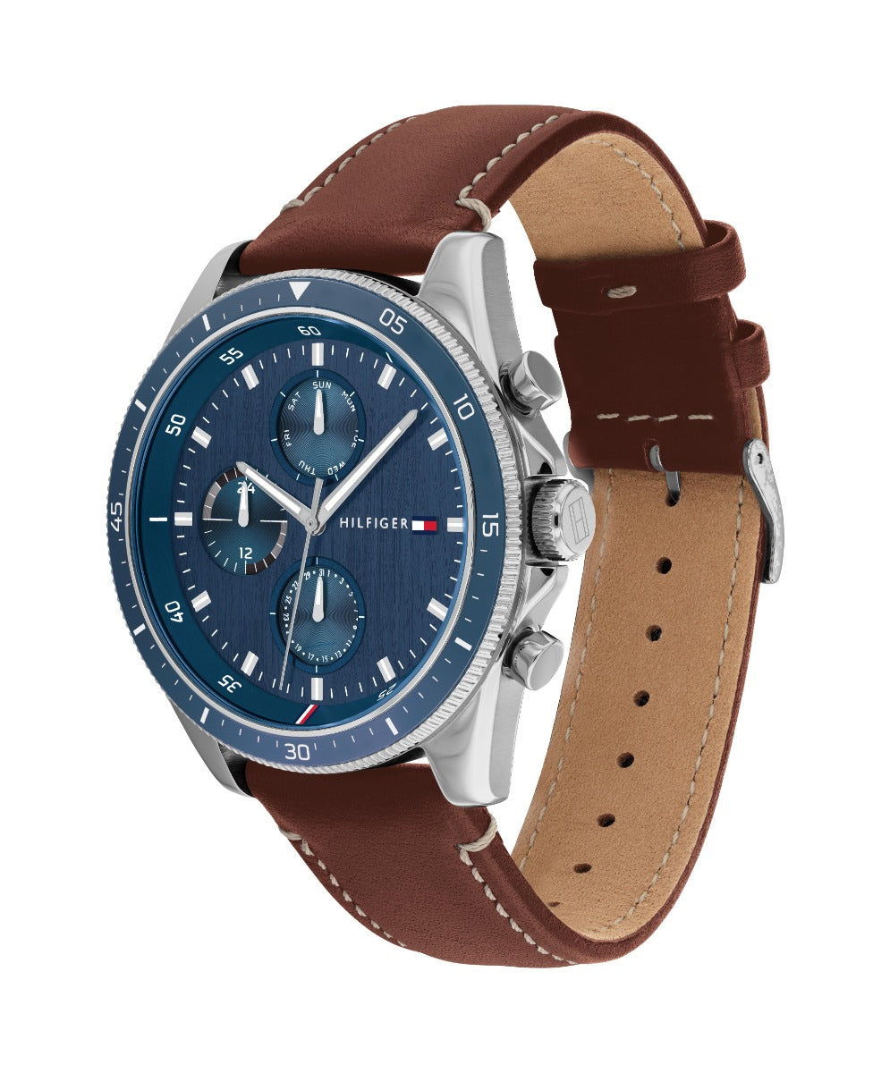 Tommy Hilfiger Parker Mens Watch with Blue Dial 1791837