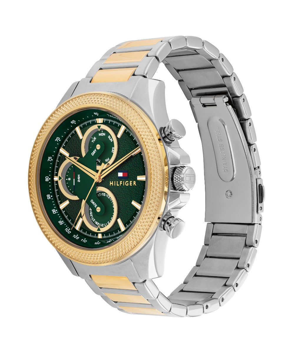 Tommy Hilfiger Clark Men's Watch with Green Dial 1792079