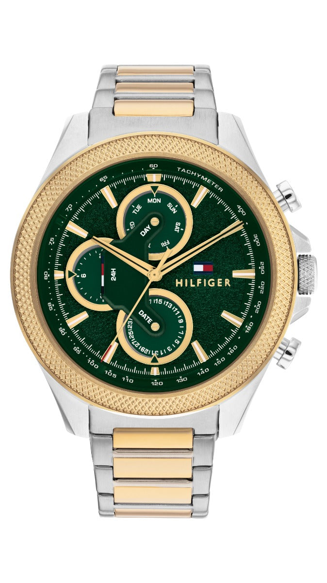 Tommy Hilfiger Clark Men's Watch with Green Dial 1792079