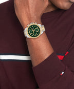 Tommy Hilfiger Clark Men's Watch with Green Dial 1792079