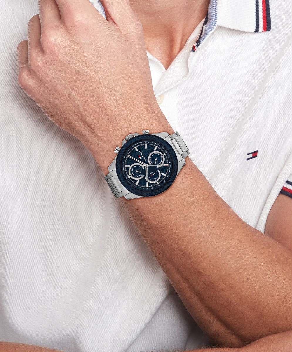 Tommy Hilfiger Clark Men's Watch with Blue Dial 1792080