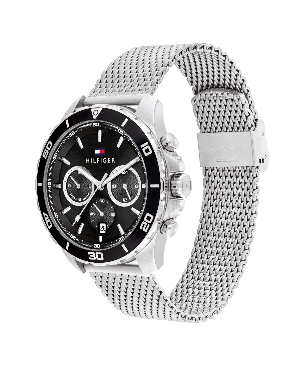 Tommy Hilfiger Jordan Mens Watch with Black Dial 1792092