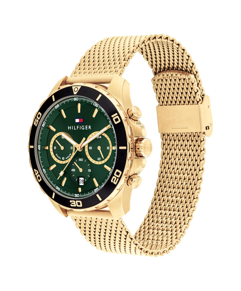 Tommy Hilfiger Jordan Mens Watch with Green Dial 1792093