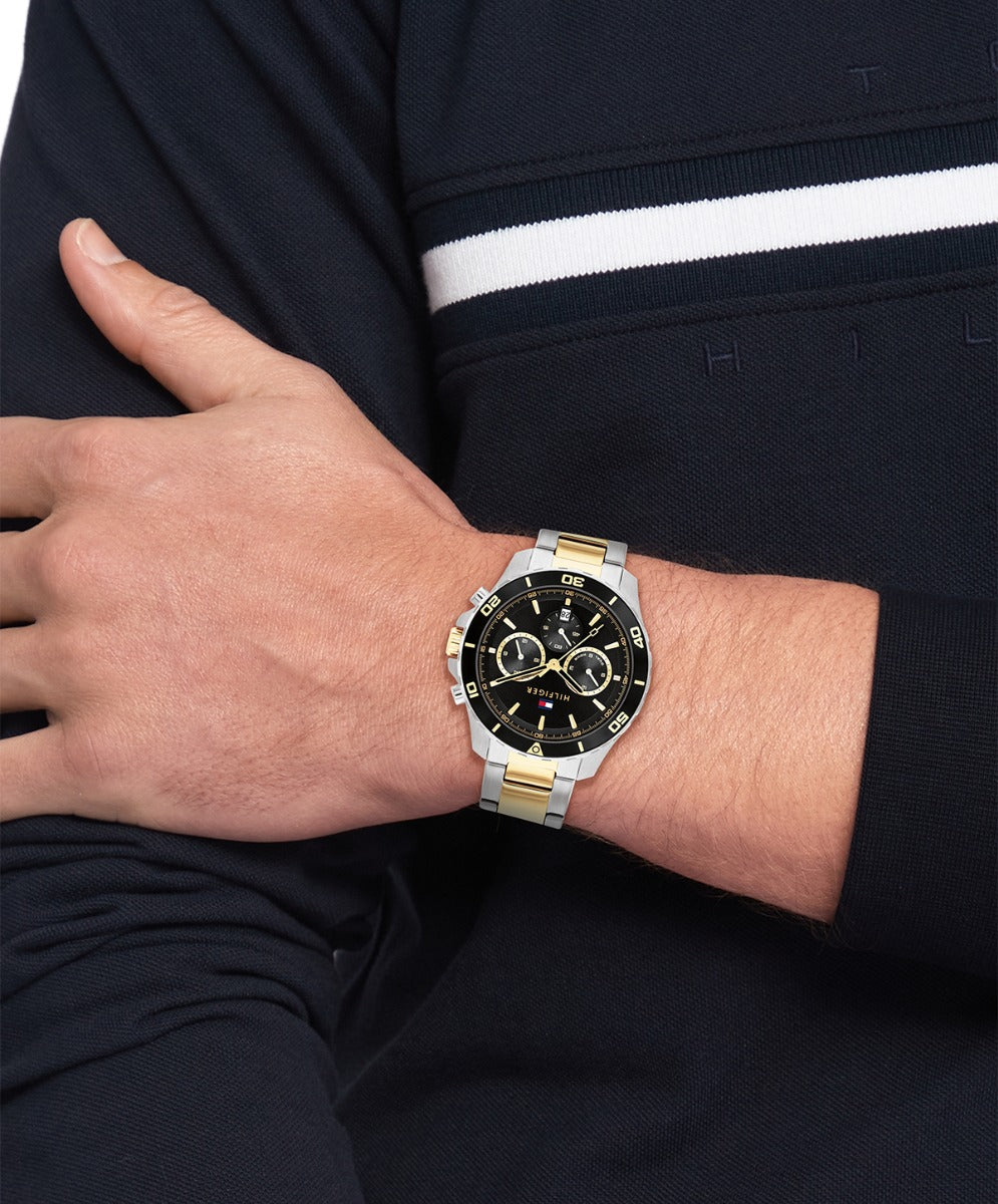 Tommy Hilfiger Jordan Mens Watch with Black Dial 1792095