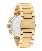 Tommy Hilfiger Lorenzo Gwylio Dynion gyda Deial Glas 1792118