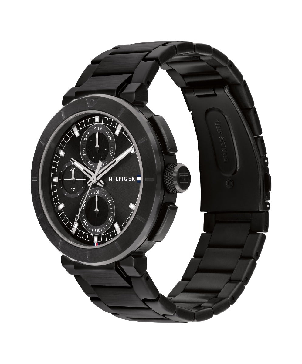 Tommy Hilfiger Lorenzo Mens Watch with Black Dial 1792119