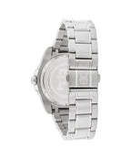 Gwylio GMT Tommy Hilfiger TH 85 i Ddynion gyda Deial Du 1792131