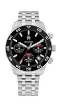 Tommy Hilfiger TH 85 Mens Chronograph Watch with Black Dial 1792156
