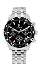 Tommy Hilfiger TH 85 Mens Chronograph Watch with Black Dial 1792156