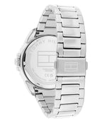 Tommy Hilfiger Oceanic Mens Watch with Blue Dial and Silver Strap 1792202