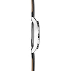 Sekonda Mens Watch with Green Dial and Black Leather Strap 1884