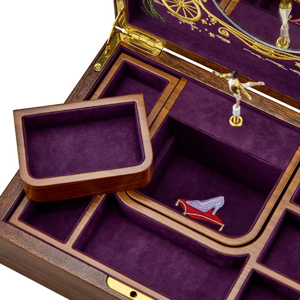 Wolf Cinderella Ballet Musical Jewellery Box 190117