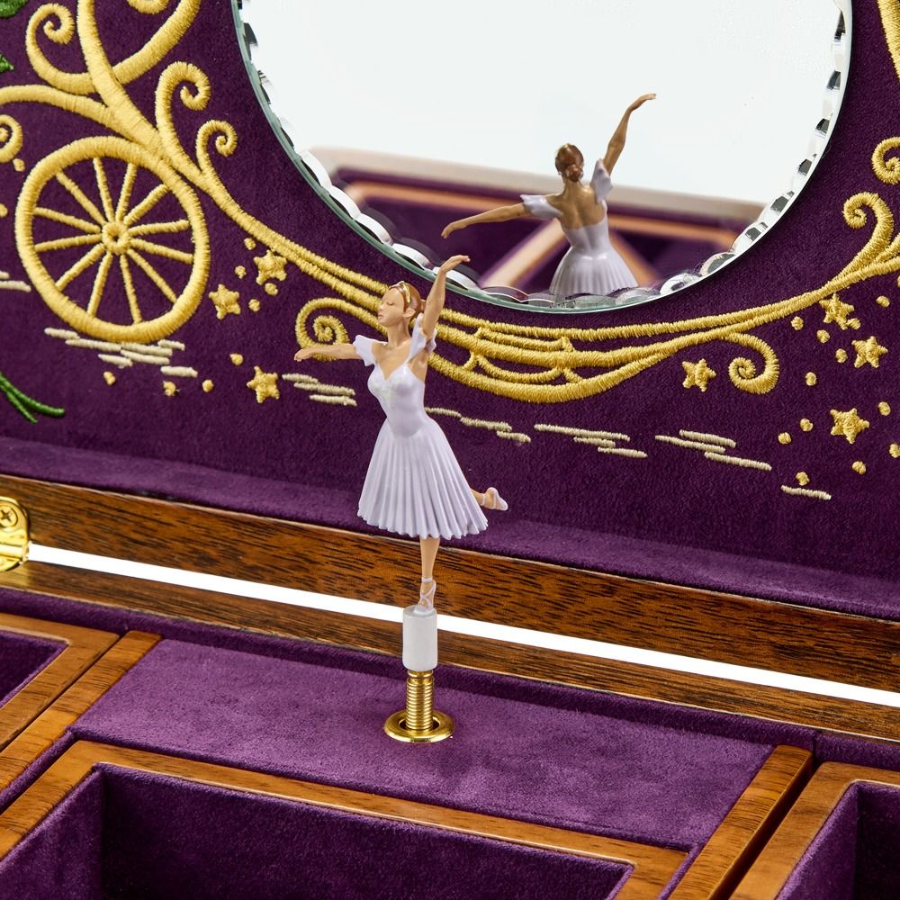 Wolf Cinderella Ballet Musical Jewellery Box 190117