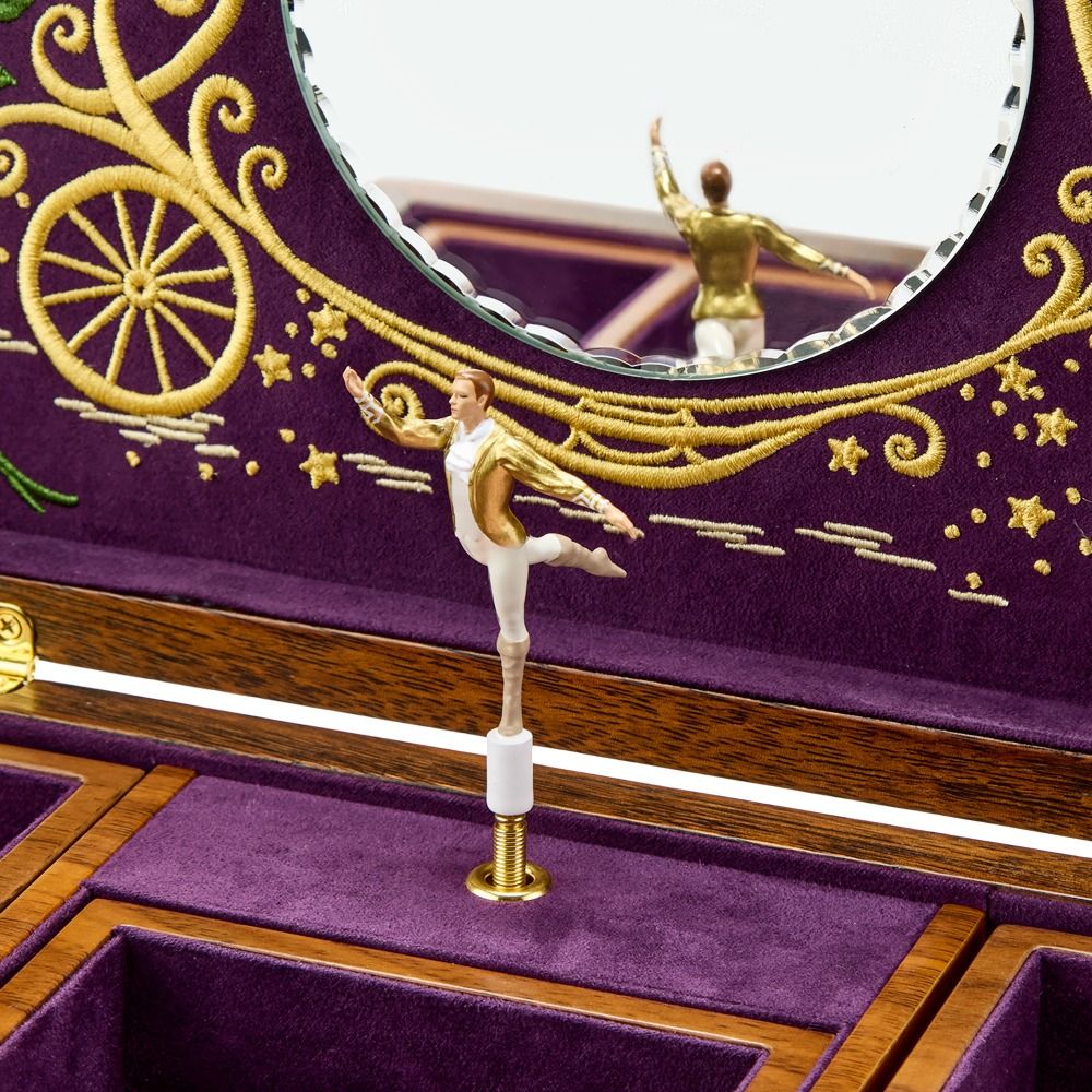 Wolf Cinderella Ballet Musical Jewellery Box 190117