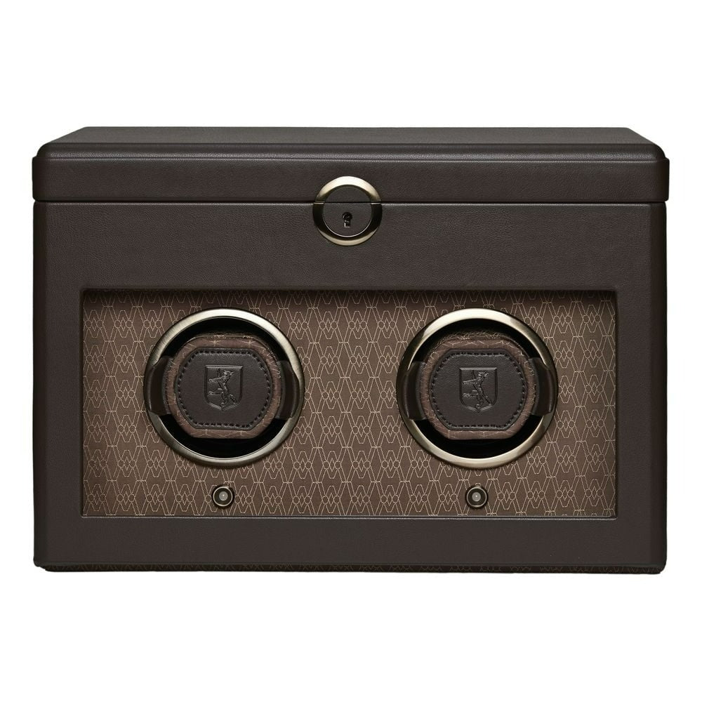 Wolf Earth Double Watch Winder Coffee 190406