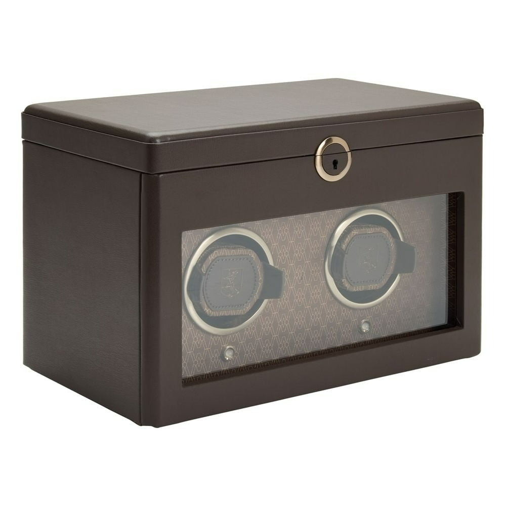 Wolf Earth Double Watch Winder Coffee 190406