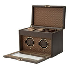 Wolf Earth Double Watch Winder Coffee 190406